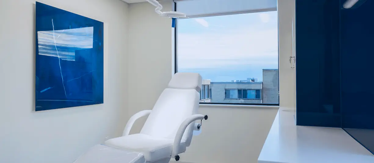 Private treatment room overlooking Washington DC
